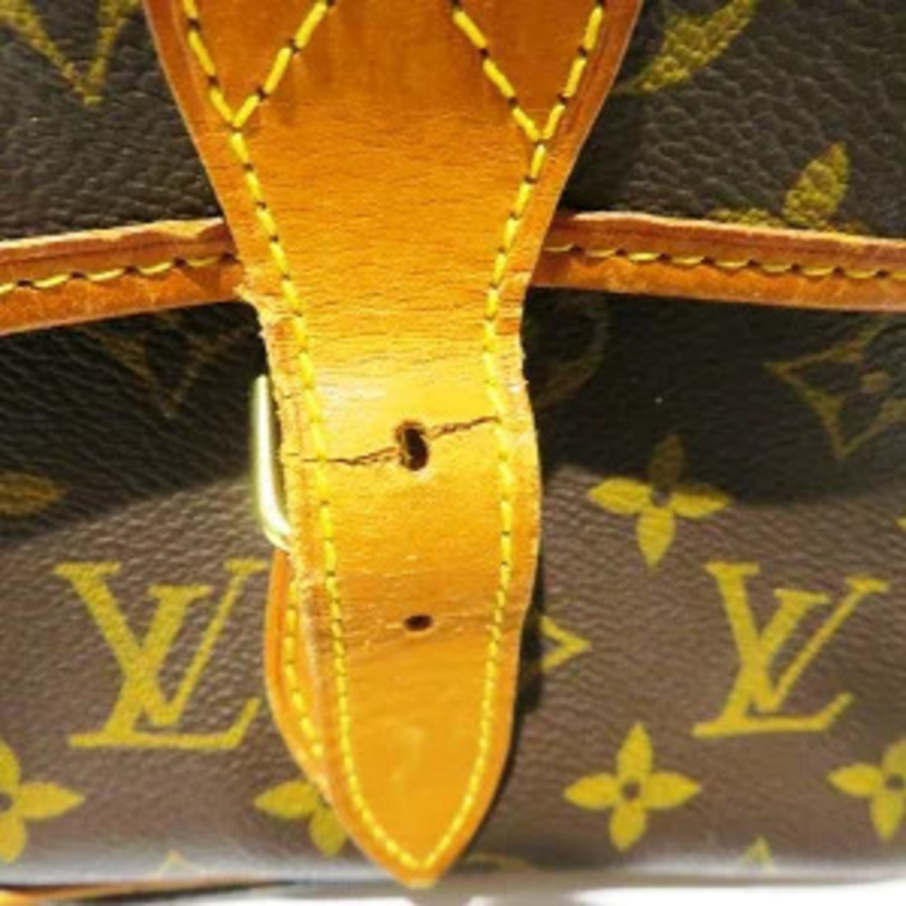 Louis Vuitton Gibeciere Messenger Bag Monogram Shoulder